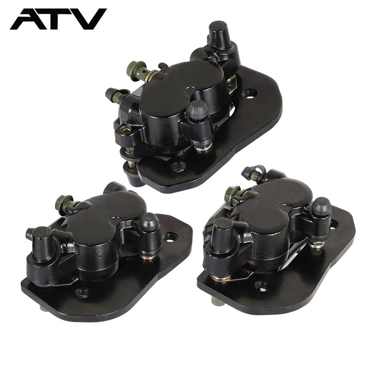 Solidspare For Can-Am Outlander 450 500 570 650 850 1000 1000R Front & Rear Brake Calipers
