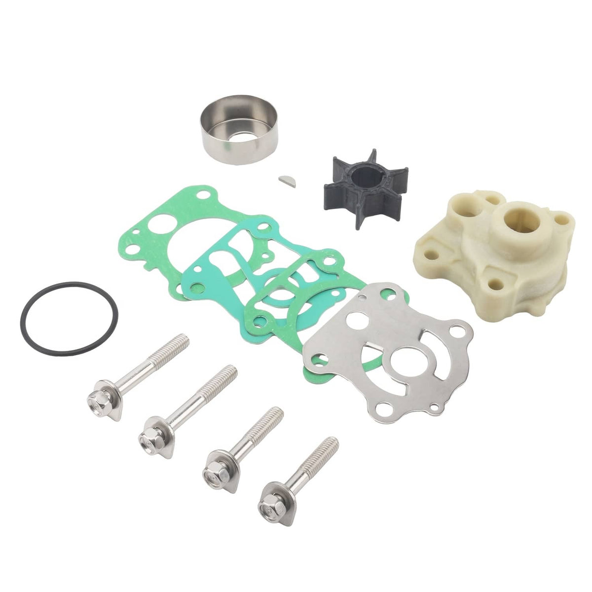 Solid Spare Water Pump Rebuild Kit For Yamaha 2-Str 50 60 70 HP Outboard 6H3-W0078-A0 NEW