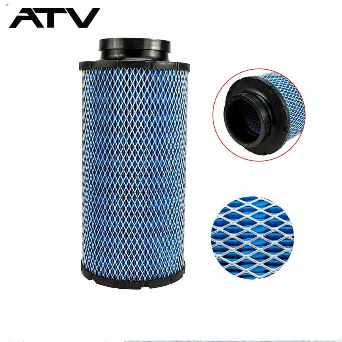 Solidspare 2×Air Filter For POLARIS RZR XP 1000 XP 4 1000 2014-2021 1240822 1240957
