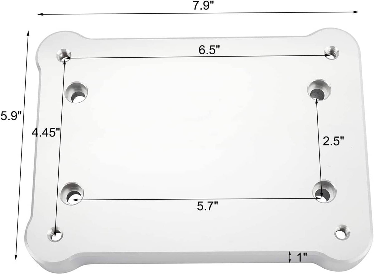 Solidspare Billet Shifter Base Plate For Civic Integra RSX / K20 K24 K-Series Engine EG EK