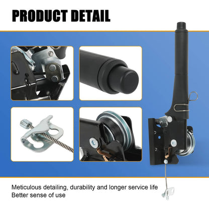 Solidspare Emergency Parking Brake Handle Lever 52059887AE For 2007-2010 Jeep Wrangler JK