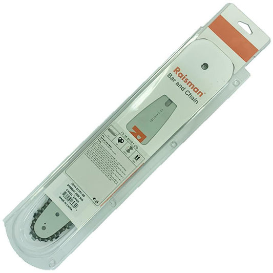 Solid Spare 14” GUIDE BAR AND CHAIN 3/8" LP .050 50DL FOR STIHL MS241 E180 HUSQVARNA 32P5X