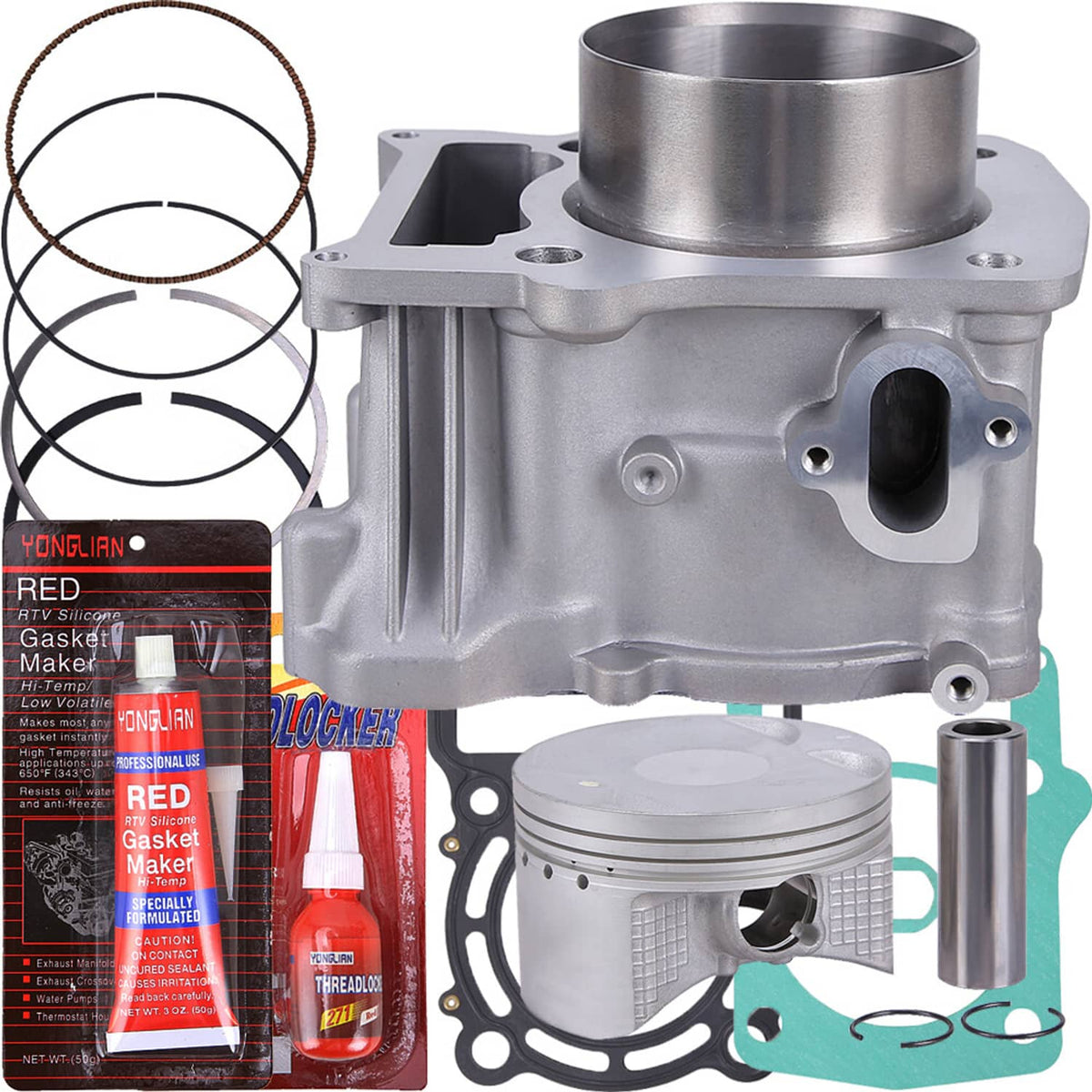 Solidspare 84.5mm Cylinder Piston Repair Kit For HISUN 500 ATV UTV MASSIMO BENNCHE Qlink HS