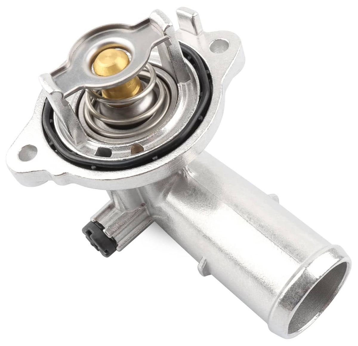 Solidspare Aluminum Upgrade Coolant Thermostat Housing For Jeep Wrangler JK 3.6L 2012- 2018