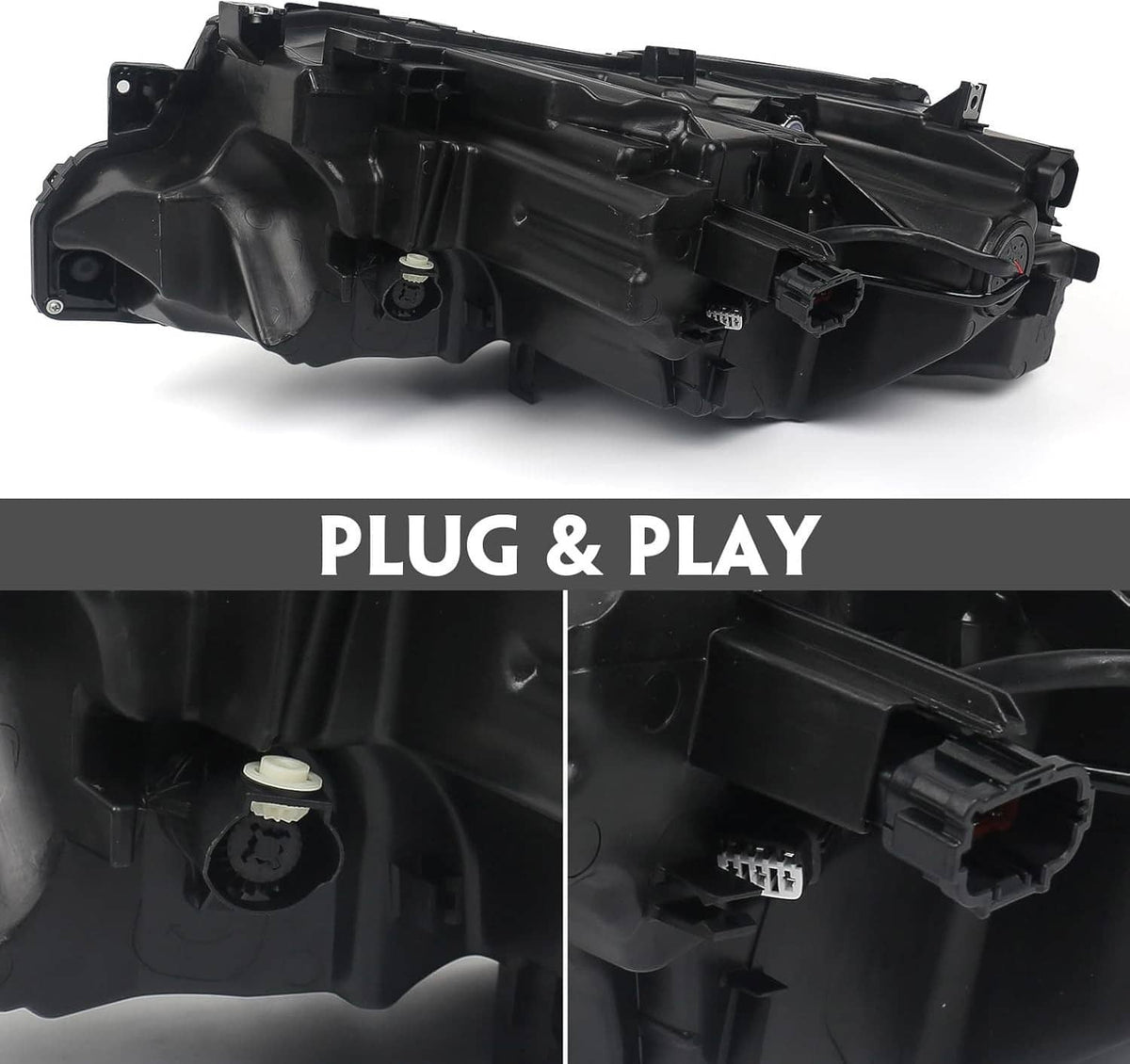 Solidspare Right Passenger Side LED Headlight 26010-6RR0A For 2021 2022 2023 Nissan Rogue