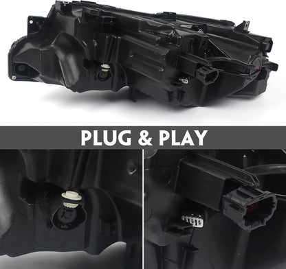 Solidspare Right Passenger Side LED Headlight 26010-6RR0A For 2021 2022 2023 Nissan Rogue