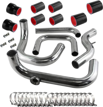 Solidspare New Intercooler Pipe Tube Kit for Honda Civic 1992-2000 Acura Integra 1994-2001