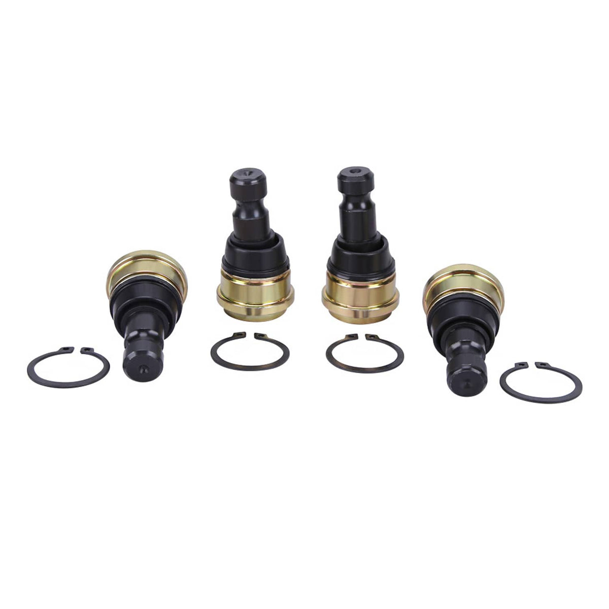 Solidspare 4 Pack Style Upper Lower Front Ball Joints for Polaris RZR 570 800 All Models