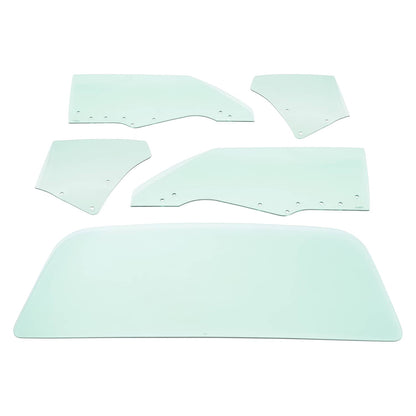Solid Spare For Chevrolet Chevelle 1970-1972 2Door Rear & Side Door Window Glass 5PCs