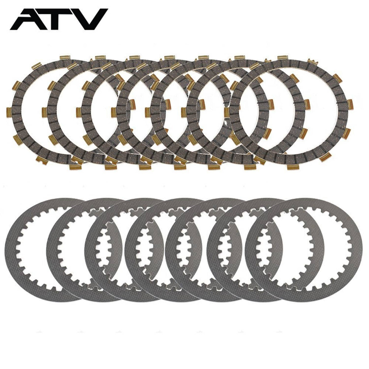 Solidspare For 1998 1999-2011 3B6-W001G-00-00 Yamaha V Star 650 Clutch Plate Kit