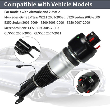 Solidspare Air Suspension Strut Front Left For Mercedes E320 E500 E550 CLS500 A2113205513