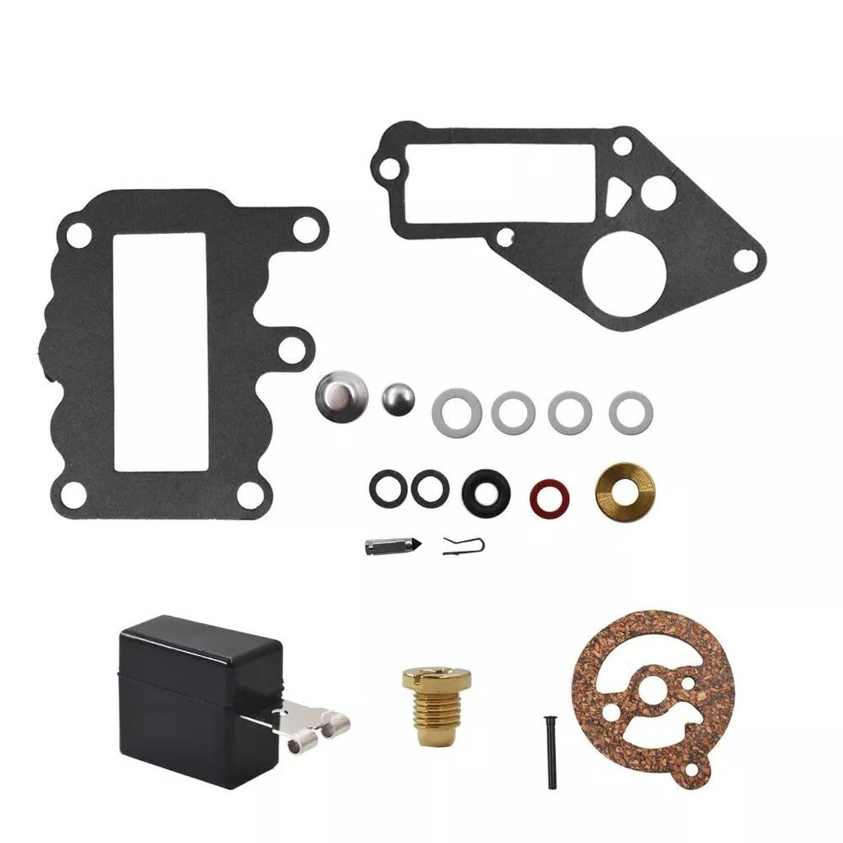 Solid Spare Carburetor Carb Kit Rebuild/Repair For Johnson Evinrude Outboard 9.5 HP BRP/OMC