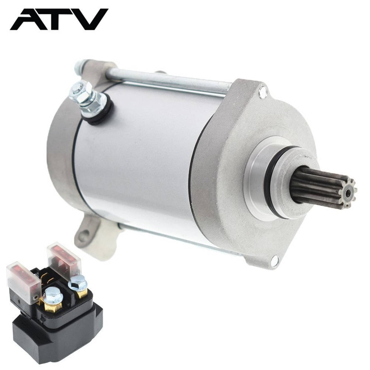 Solidspare Generic Starter & Relay Solenoid for Yamaha Grizzly 660 YFM660 2002-2008 Atv