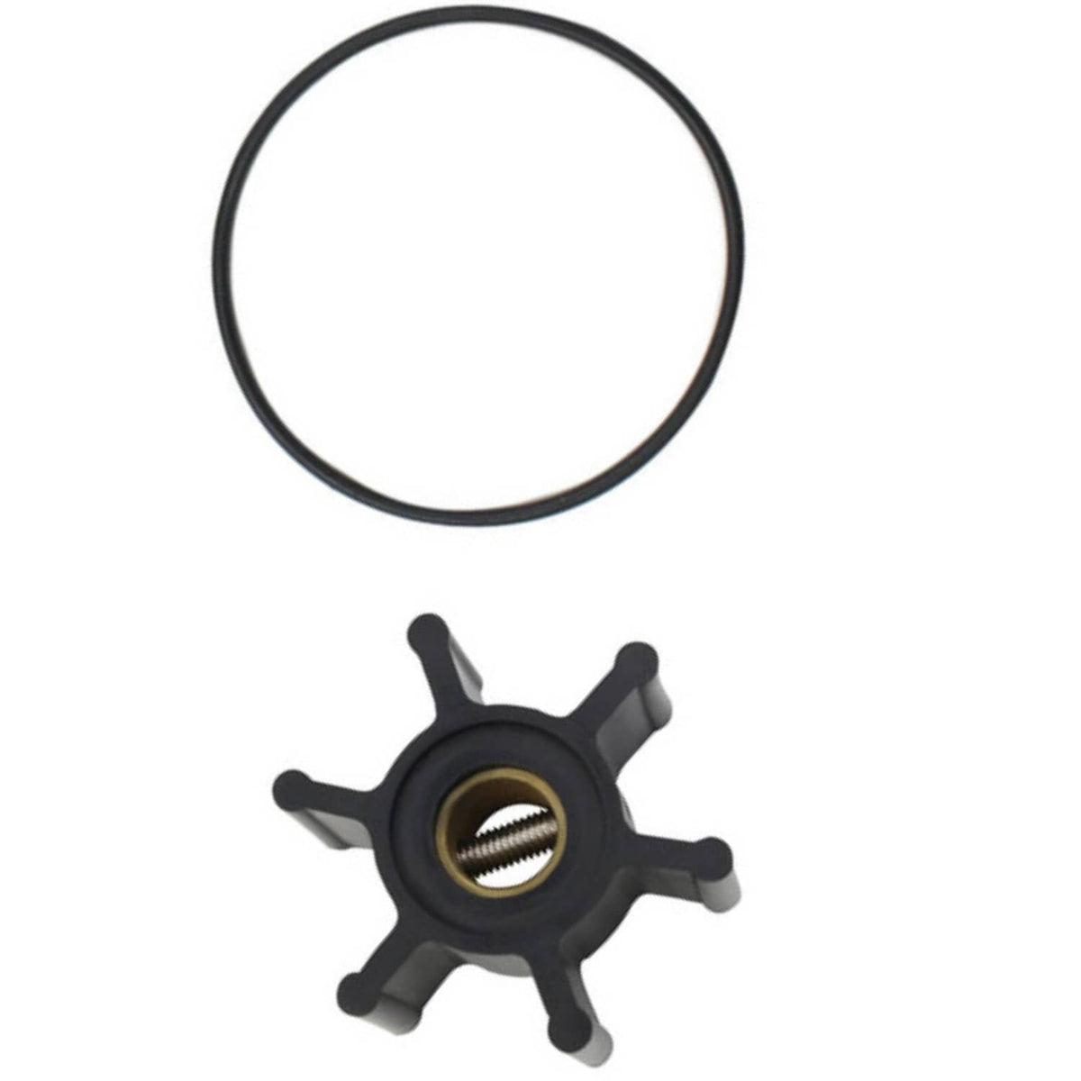 Solid Spare Replaces Yanmar 2GM 2YM 3GM 3YM New Sea Water Pump Impeller w/Oring 128990-42200