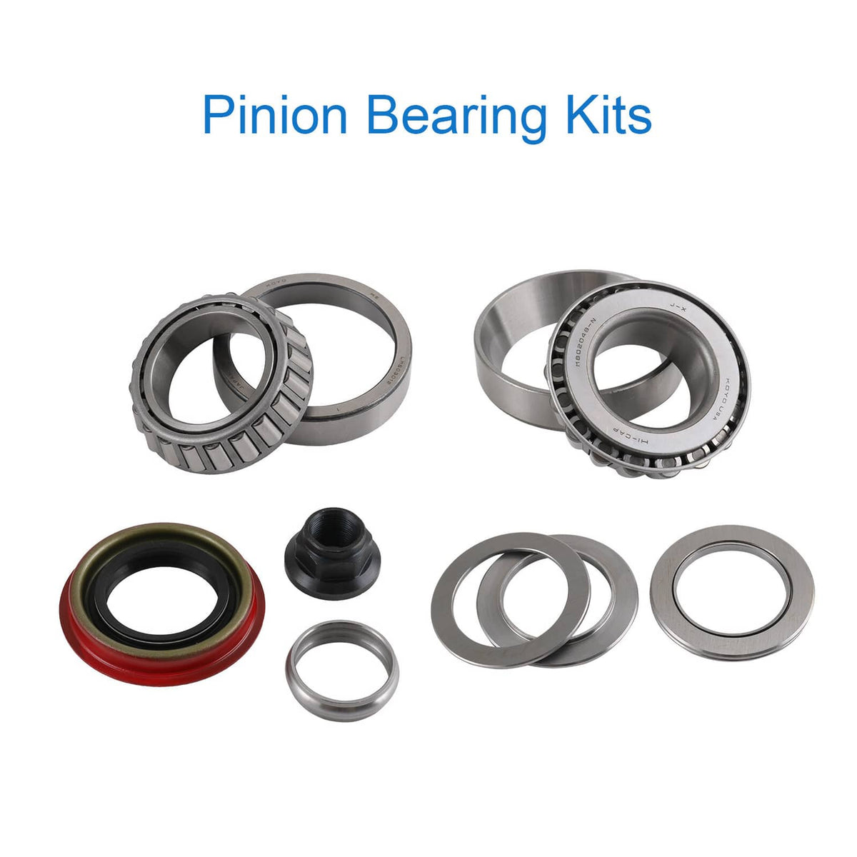 Solidspare For Ford 8.8 Ring and Pinion Master Kit with "high-torque rear pinion bearing"