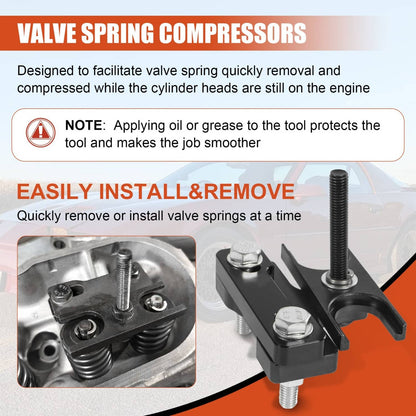 Solidspare Upgrade Valve Spring Compressor Tool Engine Valve Spring Compressor & Air 67605