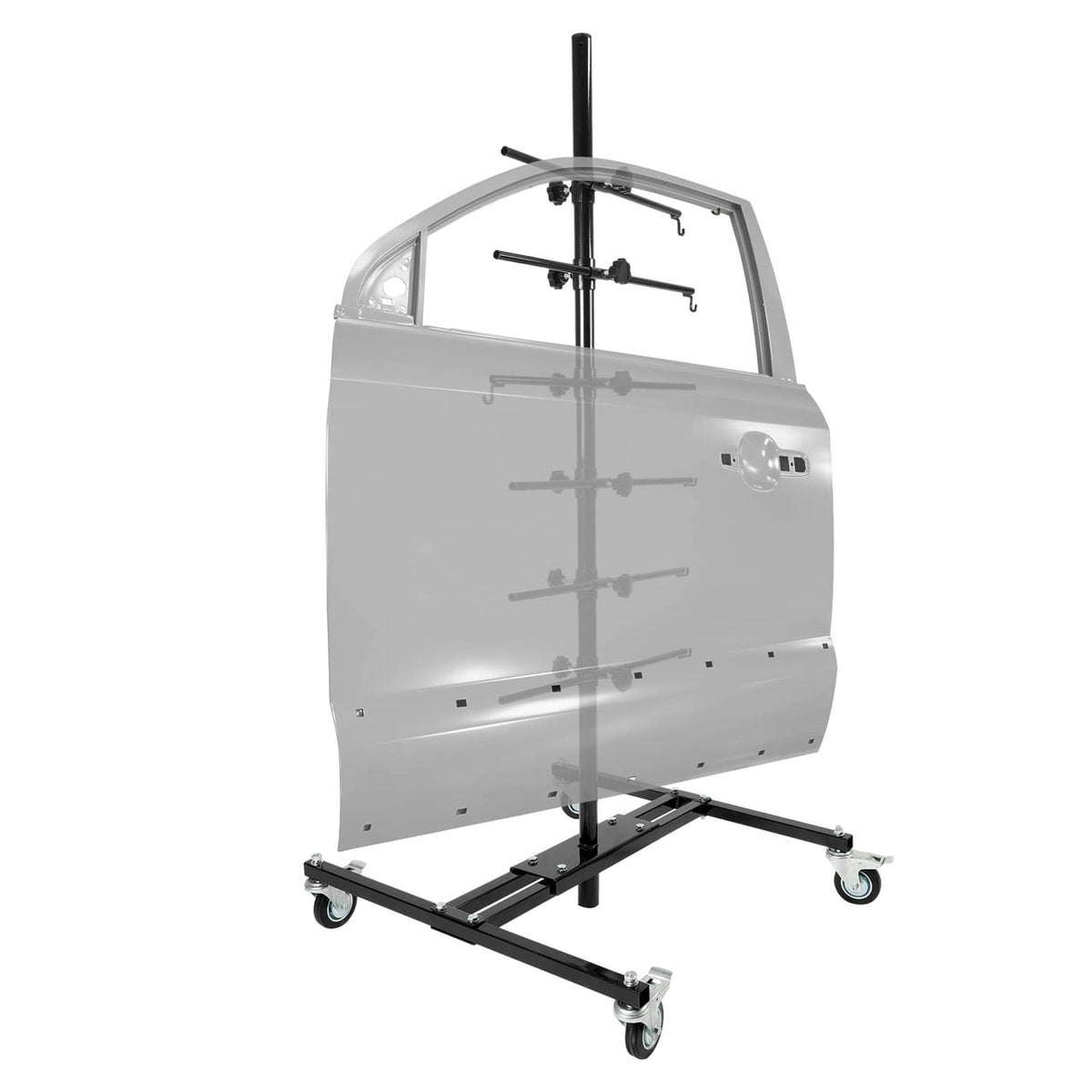 Solid Spare Auto Body Adjustable Tree Paint Panel Stand Fender Bumper Steel Powder Coated
