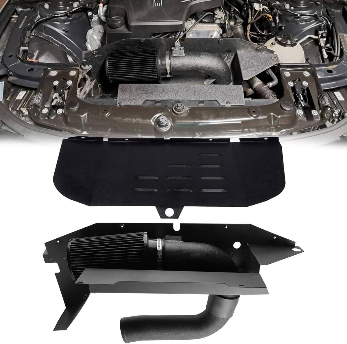 Solidspare New Cold Air Intake Kit for 12-16 BMW F30 228i 320i 328i 420i 428i 2.0T N20 N26