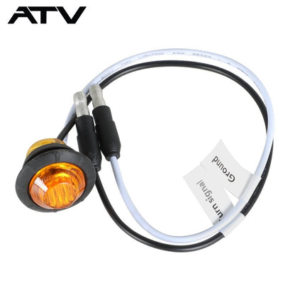 Solidspare Pug & Play LED Turn Signal Light Kit w/Horn for Polaris Ranger Can Am UTV ATV