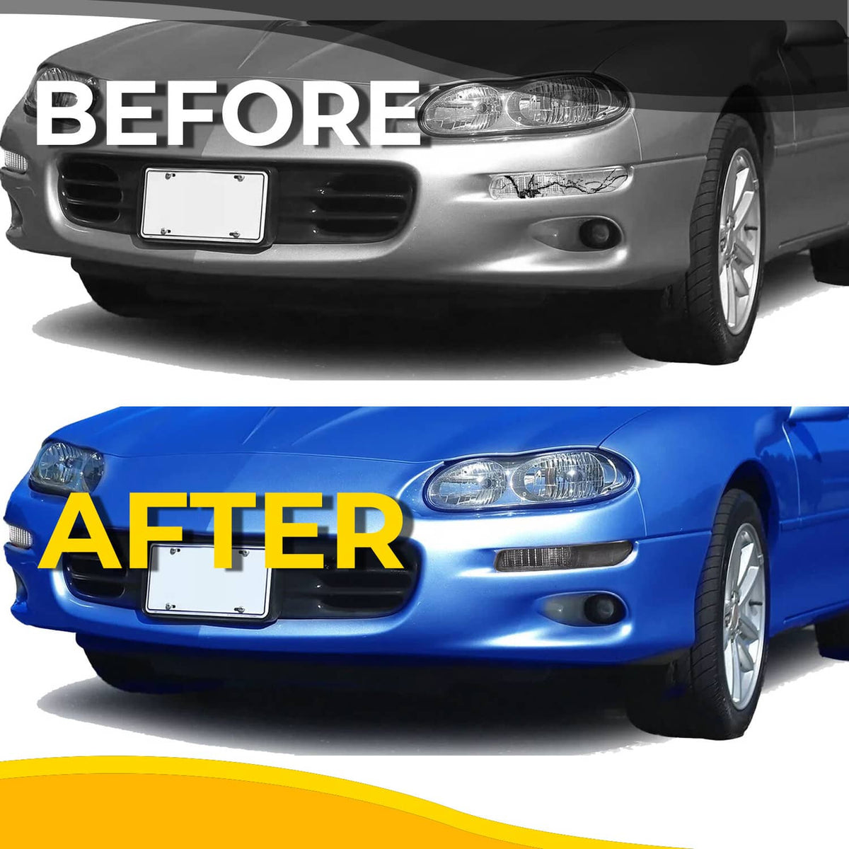 Solid Spare Black Turn Signal Lights Bumper Lamps Fits For Chevy Camaro 1993-2002 Parking