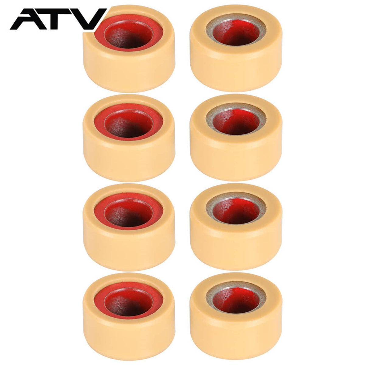 Solidspare For Arctic Cat 1 set of 8 Roller Clutch Comp Weight 18g 0823-351