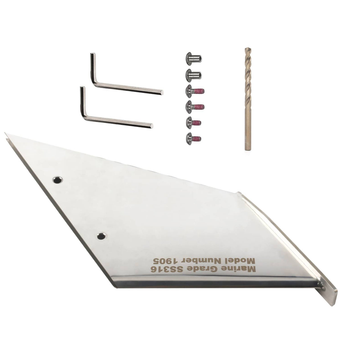 Solid Spare Skeg Guard Protector Replacement MERCURY 90-115 Pro XS & Command Thrust 2014- up
