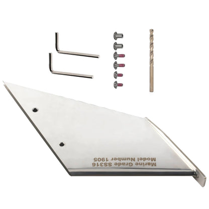 Solid Spare Skeg Guard Protector Replacement MERCURY 90-115 Pro XS & Command Thrust 2014- up