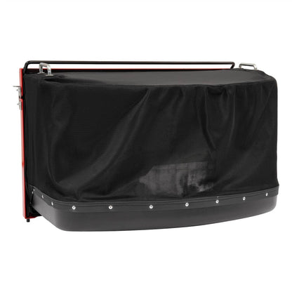Solidspare Side Mount Catcher For Universal Red+Black Powder Coated Grass Catcher Frame