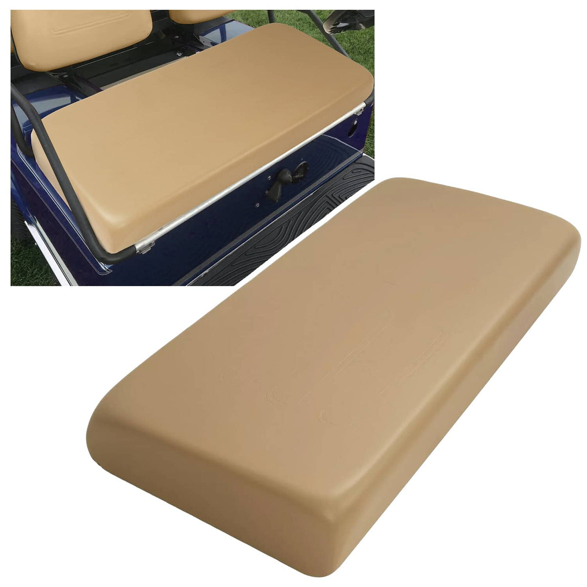 Solidspare For Club Car DS 1979-2000.5 1981 Golf Cart Buff Seat Bottom Cushion Assembly