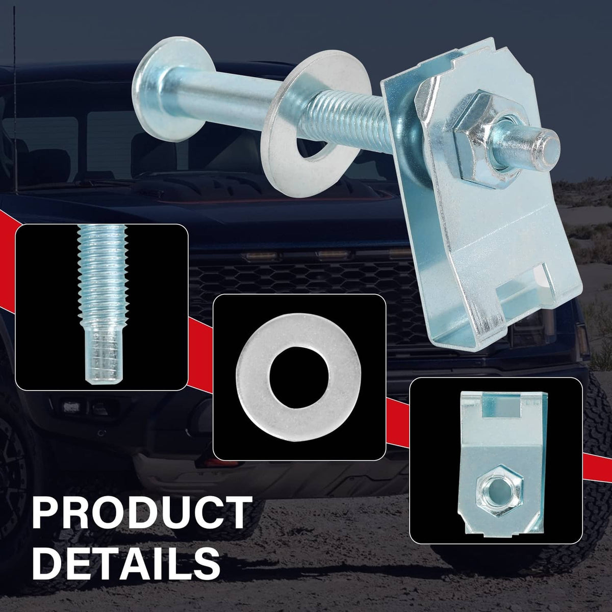 Solidspare Bed Mounting Hardware 8 Bolts Set Kit For 2004-2014 Ford F150 Truck 924-312