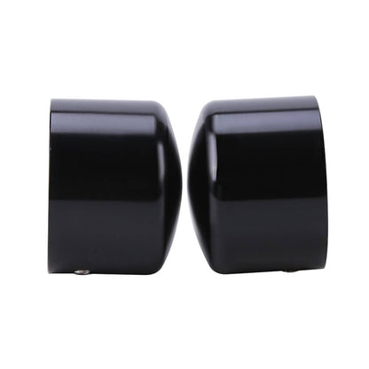 Solidspare Black Front Axle Cap Nut Covers Fit for Harley Touring Street Road Glide King US