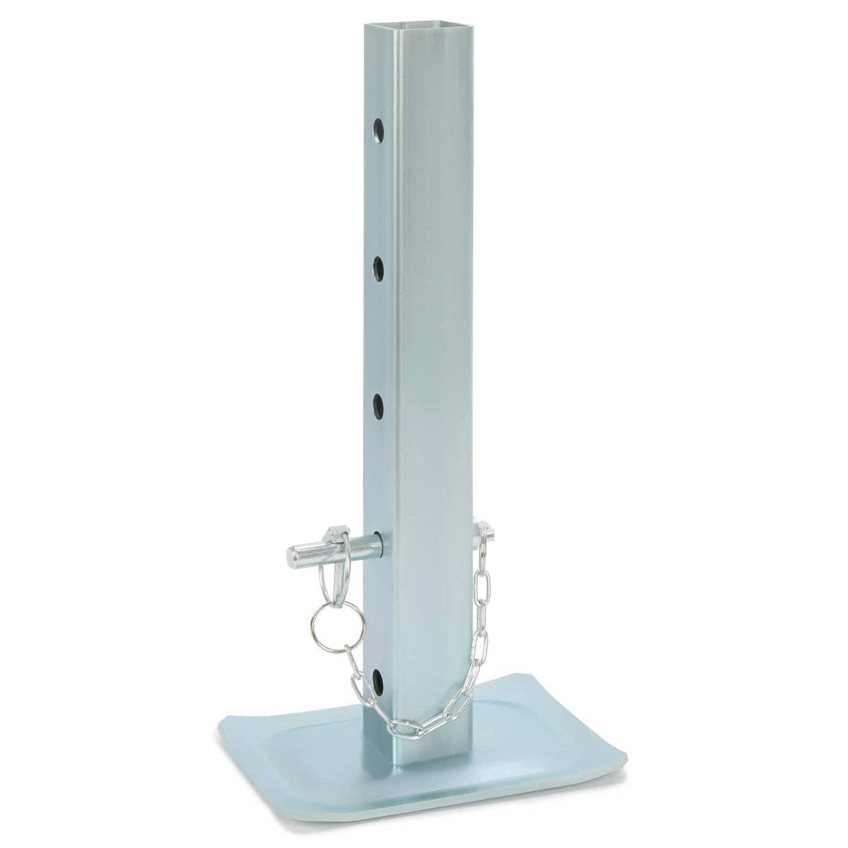 Solidspare 8000LBS For Square Jacks W/2" Square Tube Jack Stand Drop Leg W/5 Mounting Holes