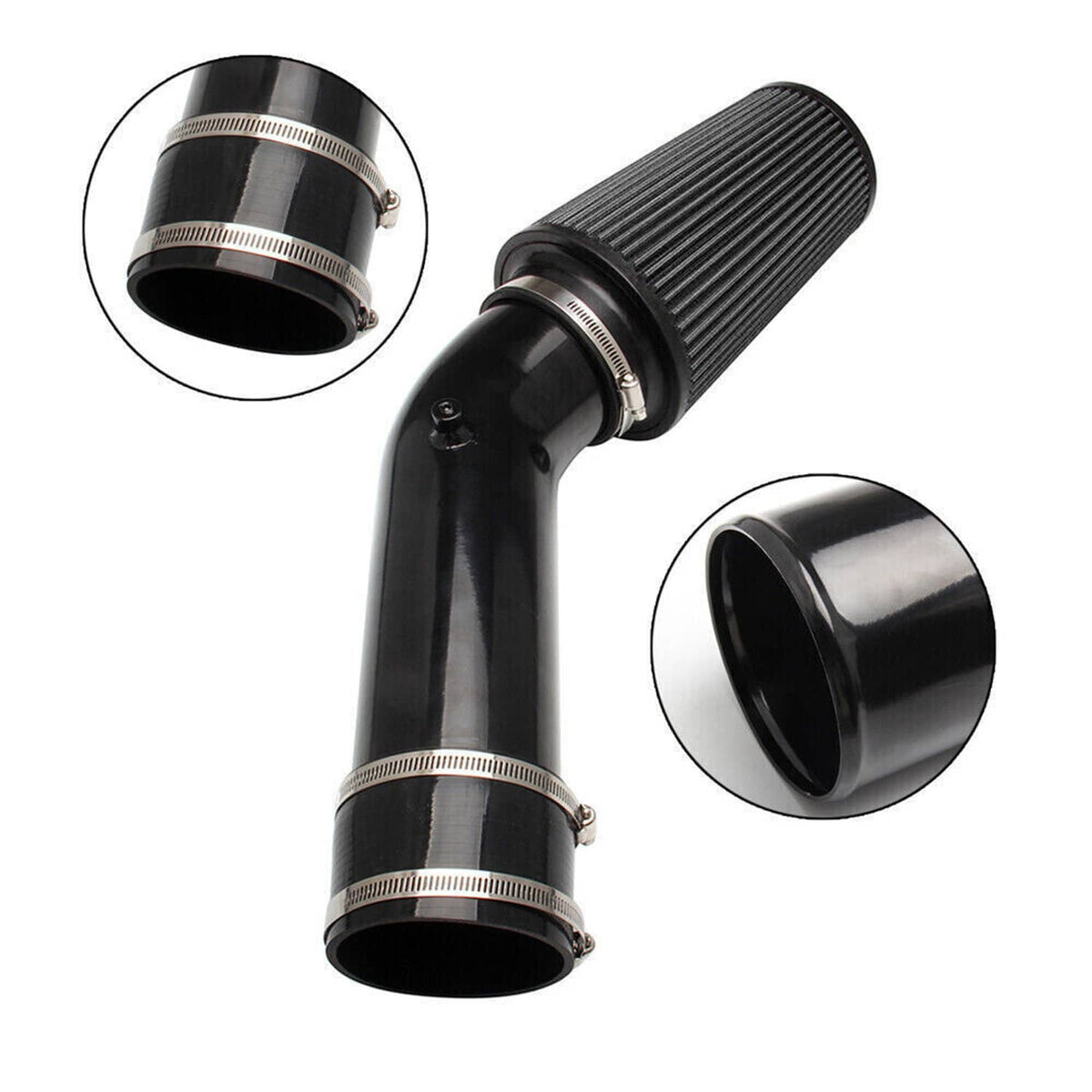 Solidspare Black Cold Air Intake Tube &Filter For 1999-2003 Ford F250 F350 F450 7.3L Diesel