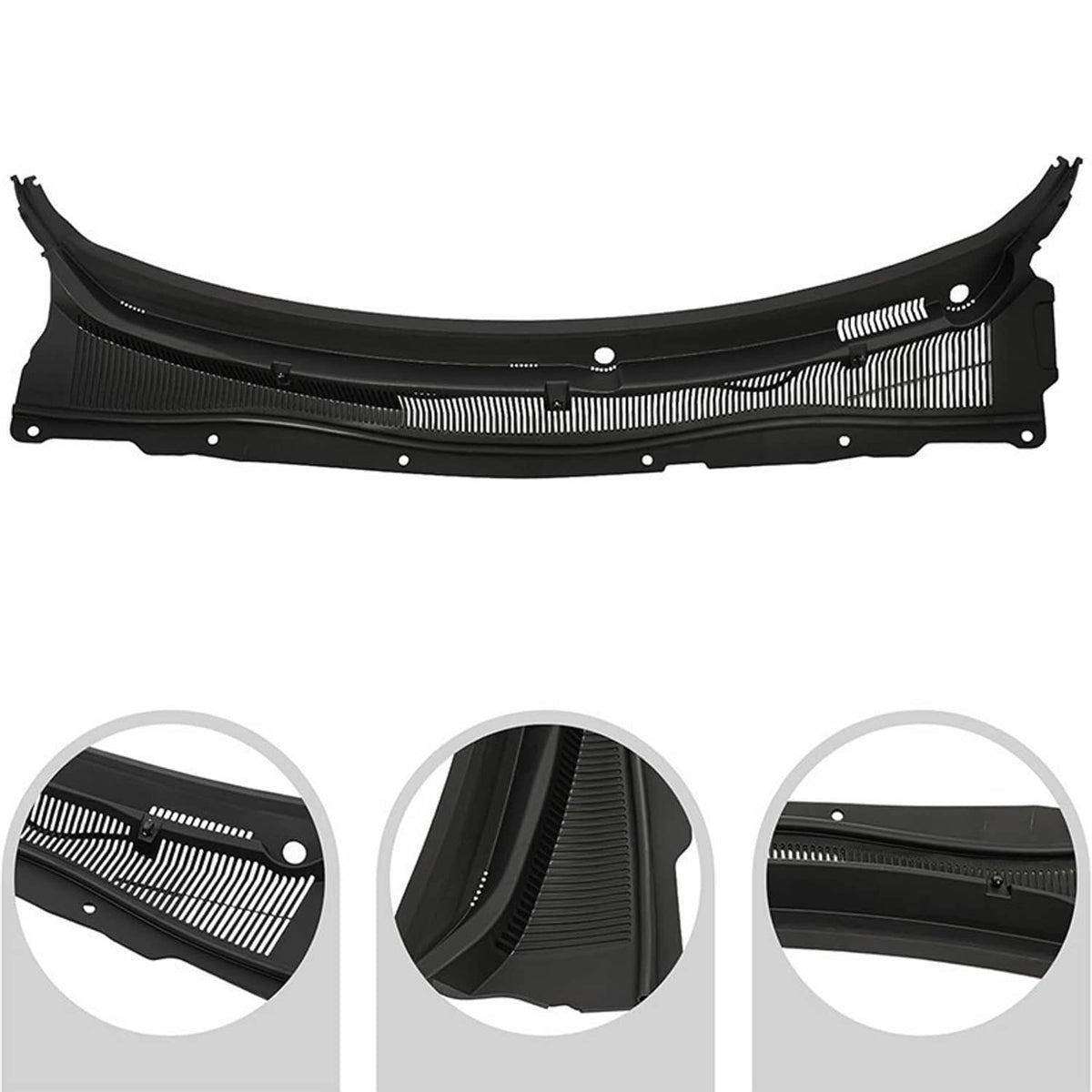 Solidspare New DG1Z-5402228-B For 13-19 Ford Taurus Front Windshield Wiper Cowl Cover Panel