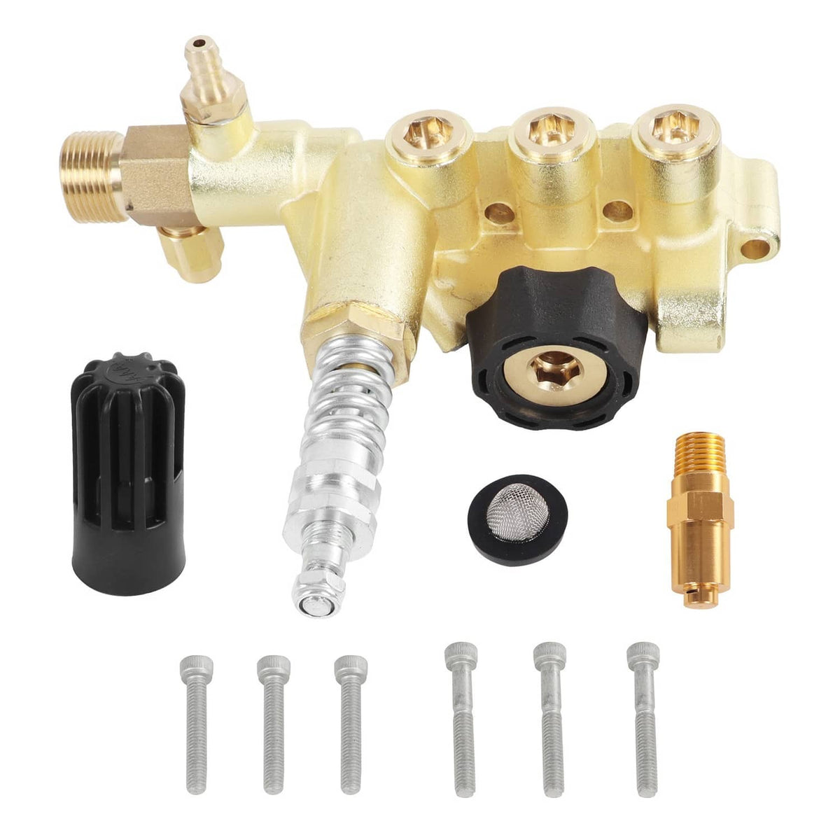 Solidspare Manifold Fits AAA 530008 530009 530016 Pressure Washer Pump 7108746