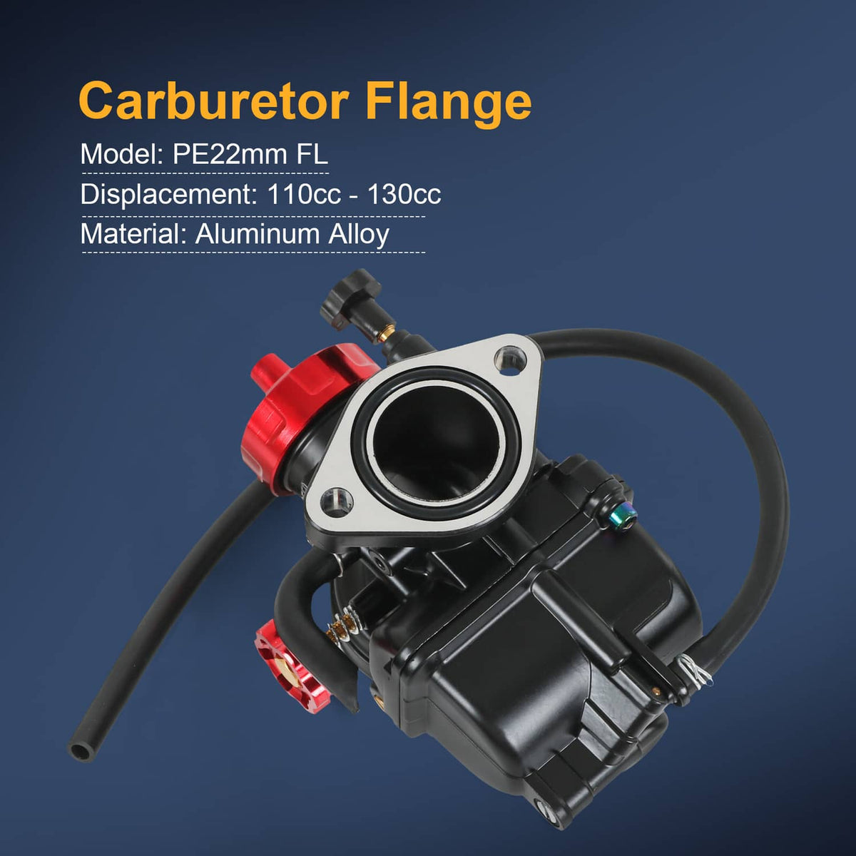 Solidspare Carburetor Carb For 110cc 125cc 140cc Lifan Apollo Pit Bike ATV PE 22 mm Flange