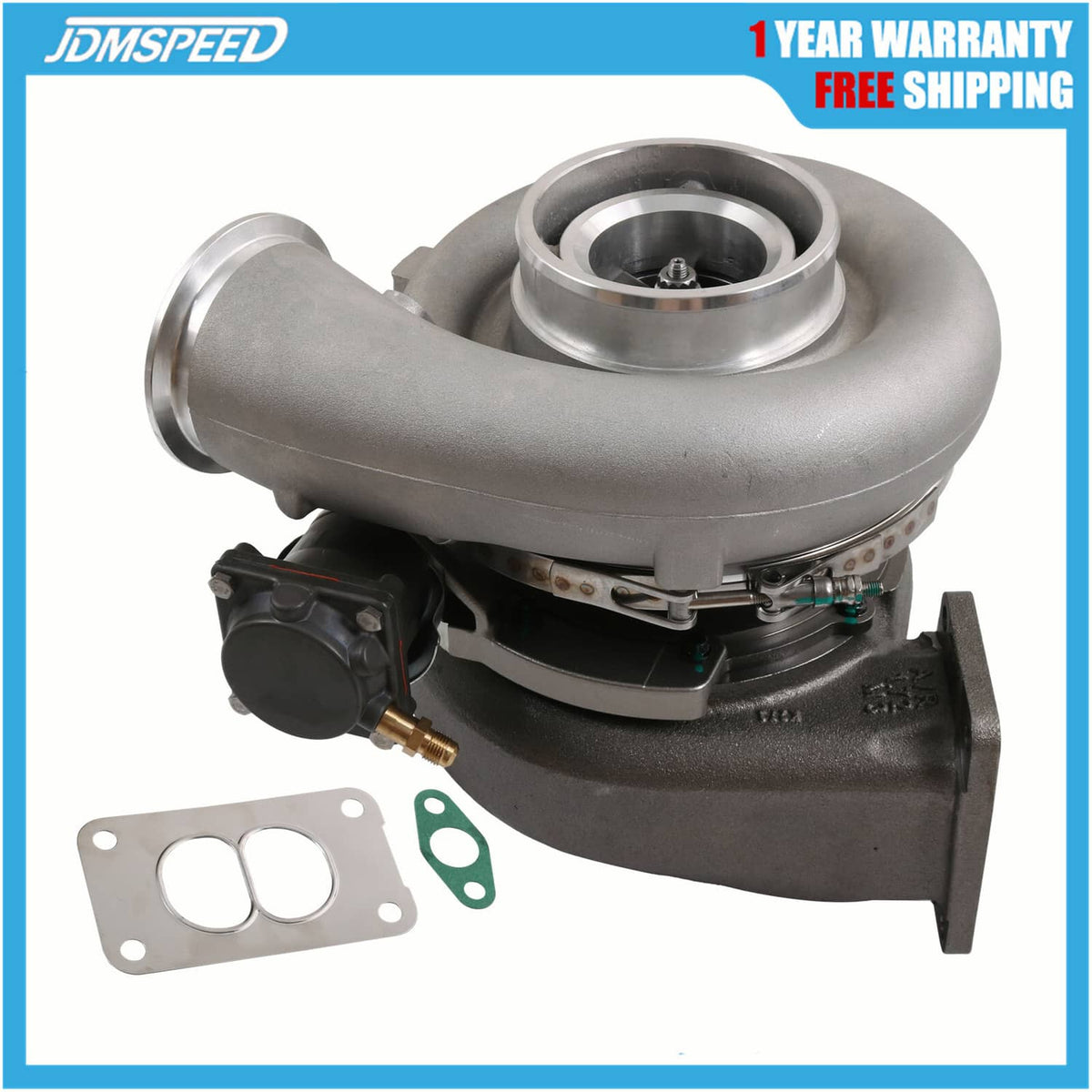 Solidspare Fit For Detroit Series 60 Turbo 14L 14.0 EGR Turbocharger Brand New