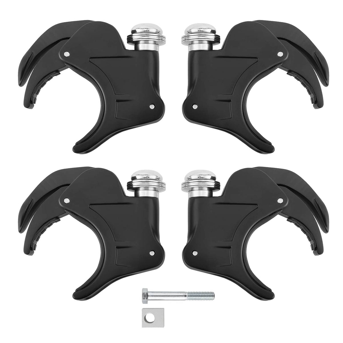 Solidspare Quarter Headlight Fairing 49mm Clamps For Harley Dyna Low Rider Wide Glide 06-17