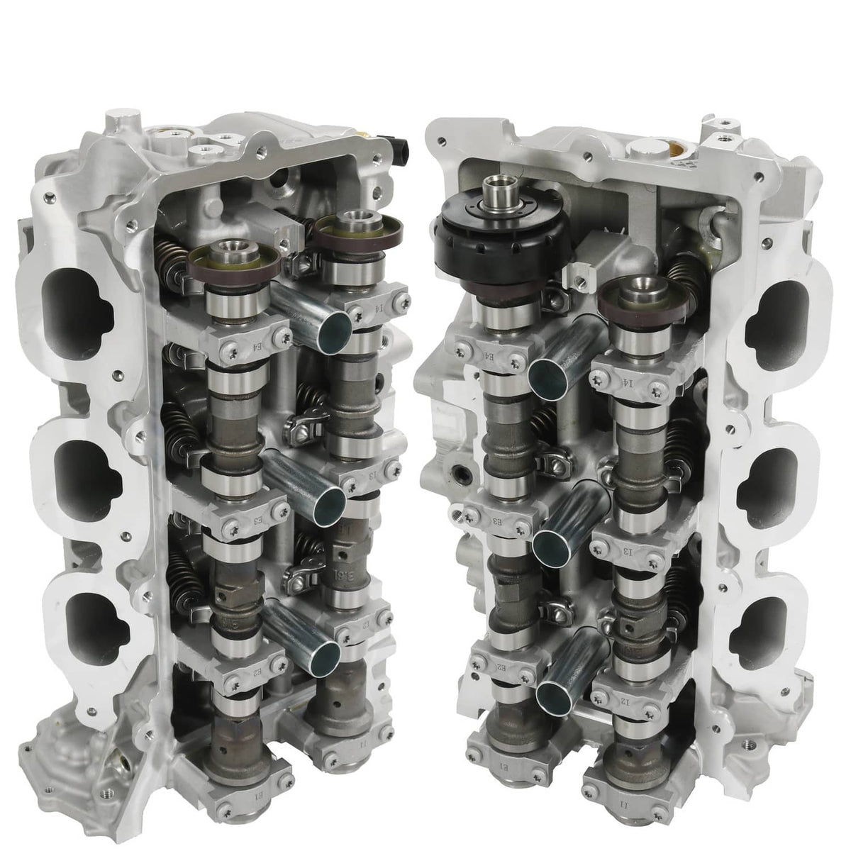 Solidspare Driver & Passenger Side Cylinder Head Assembly Pair For Dodge Chrysler Jeep 3.6L