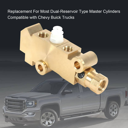 Solidspare PV2 Brass Disc/Drum Disc Front Drum Rear Brake Proportioning Valve & Mount
