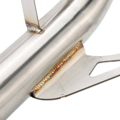 Solidspare Exhaust Pipe For Z900 17-25 Stainless Steel Mid Slip On Exhaust Middle Link Pipe
