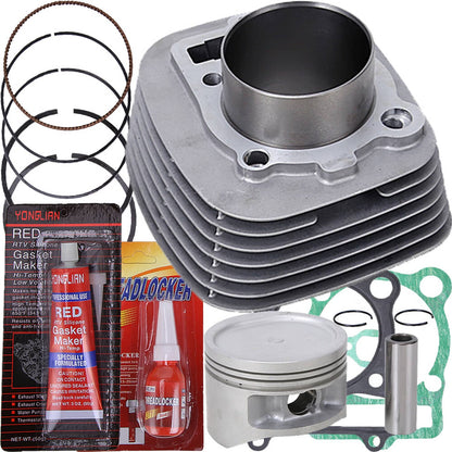 Solidspare Cylinder Piston Top End Gasket Kit for Yamaha Big Bear 350 2x4 YFM350U 1996-1999