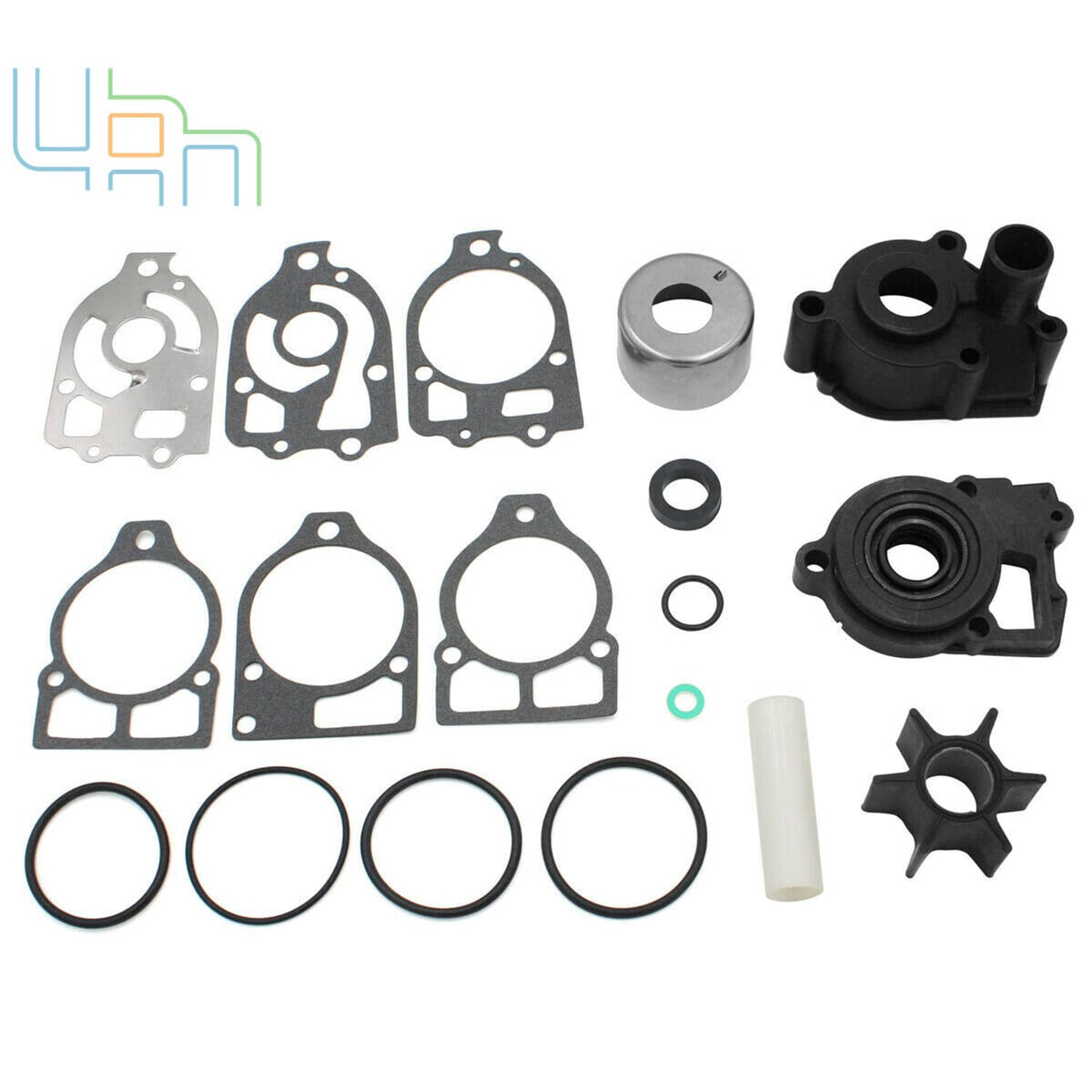 Solid Spare Water Pump Impeller Kit 46-96148Q8 46-96148A8 For Mercury/Mercruiser Alpha One