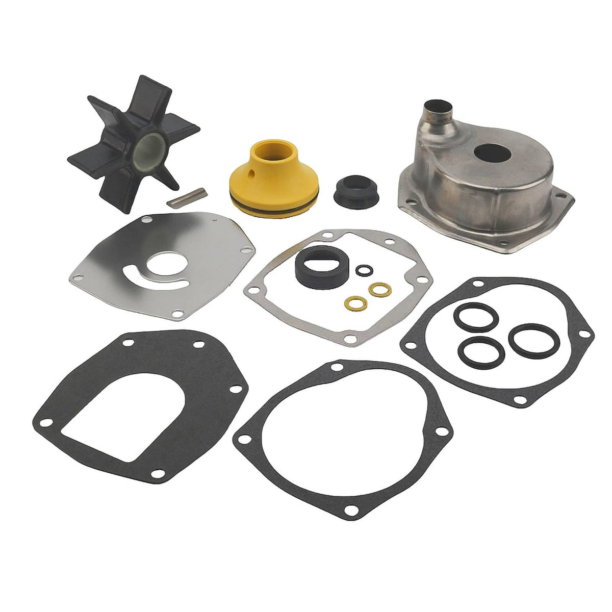 Solid Spare Mercury/MerCruiser Alpha One 1 gen 2 Water Pump Impeller Kit 817275Q05 Boat NEW