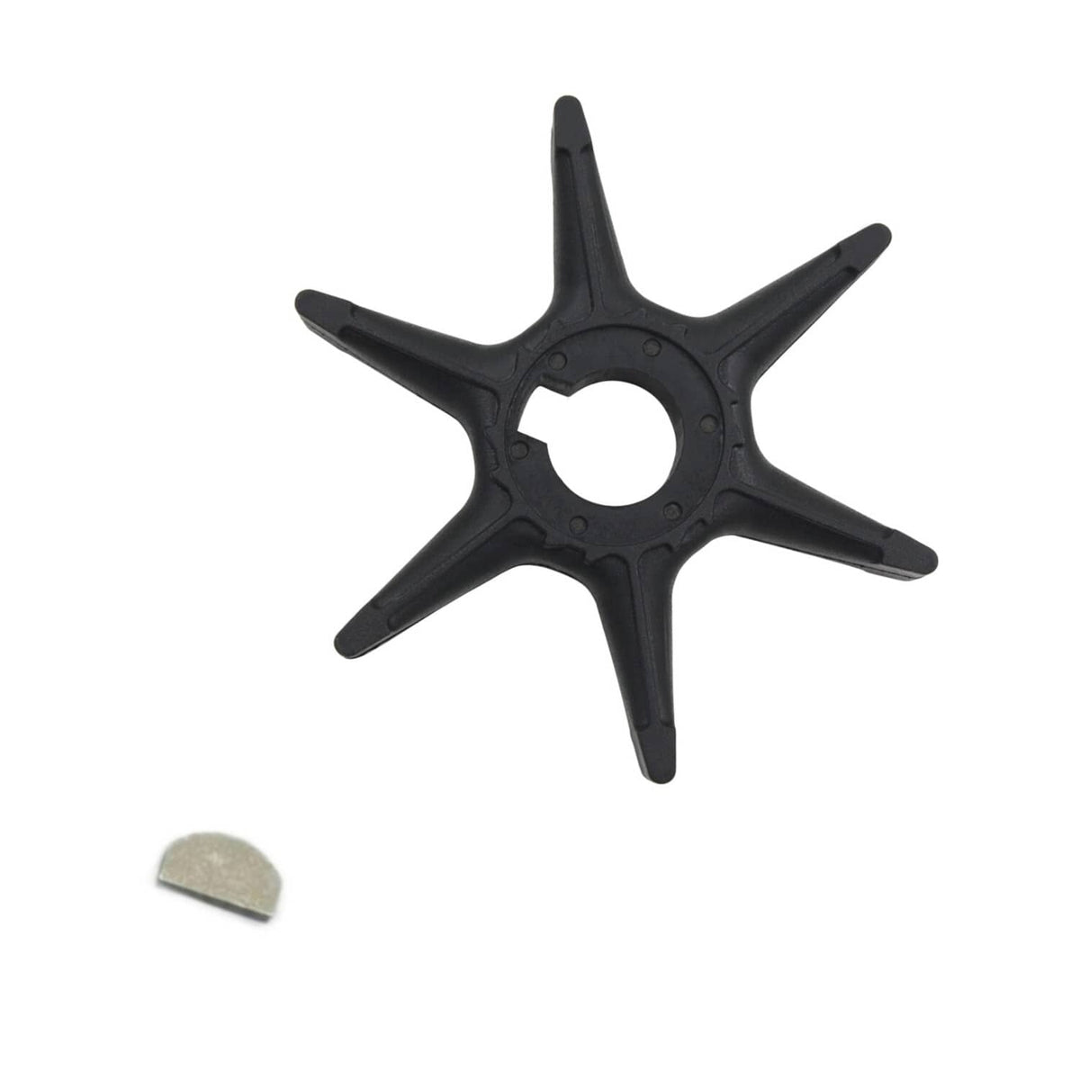 Solid Spare Water Pump Impeller 6G0-44352-00 for Yamaha 20 25 hp outboard 20A 20B 25A Motors