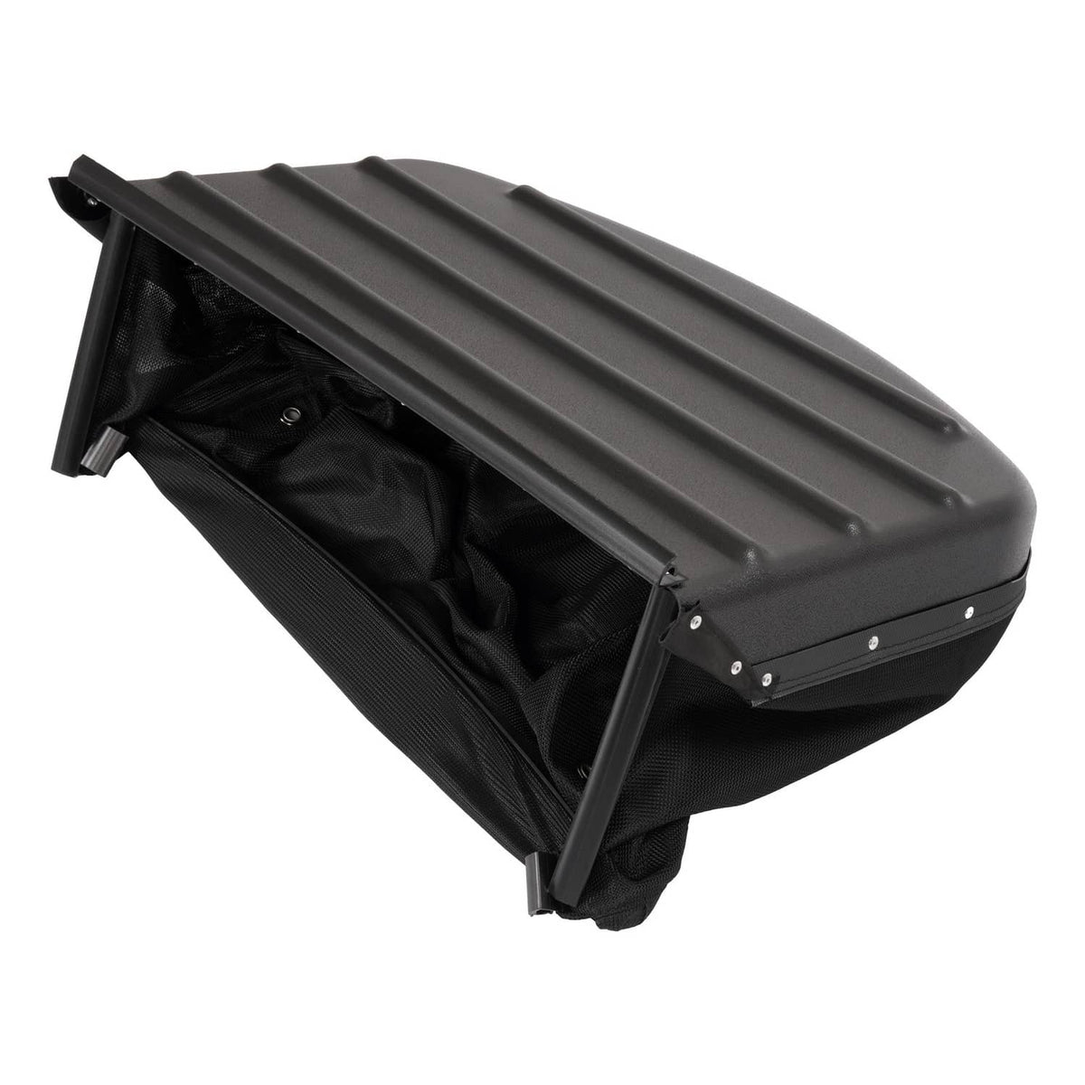 Solidspare Side Mount Catcher For Universal Red+Black Powder Coated Grass Catcher Frame
