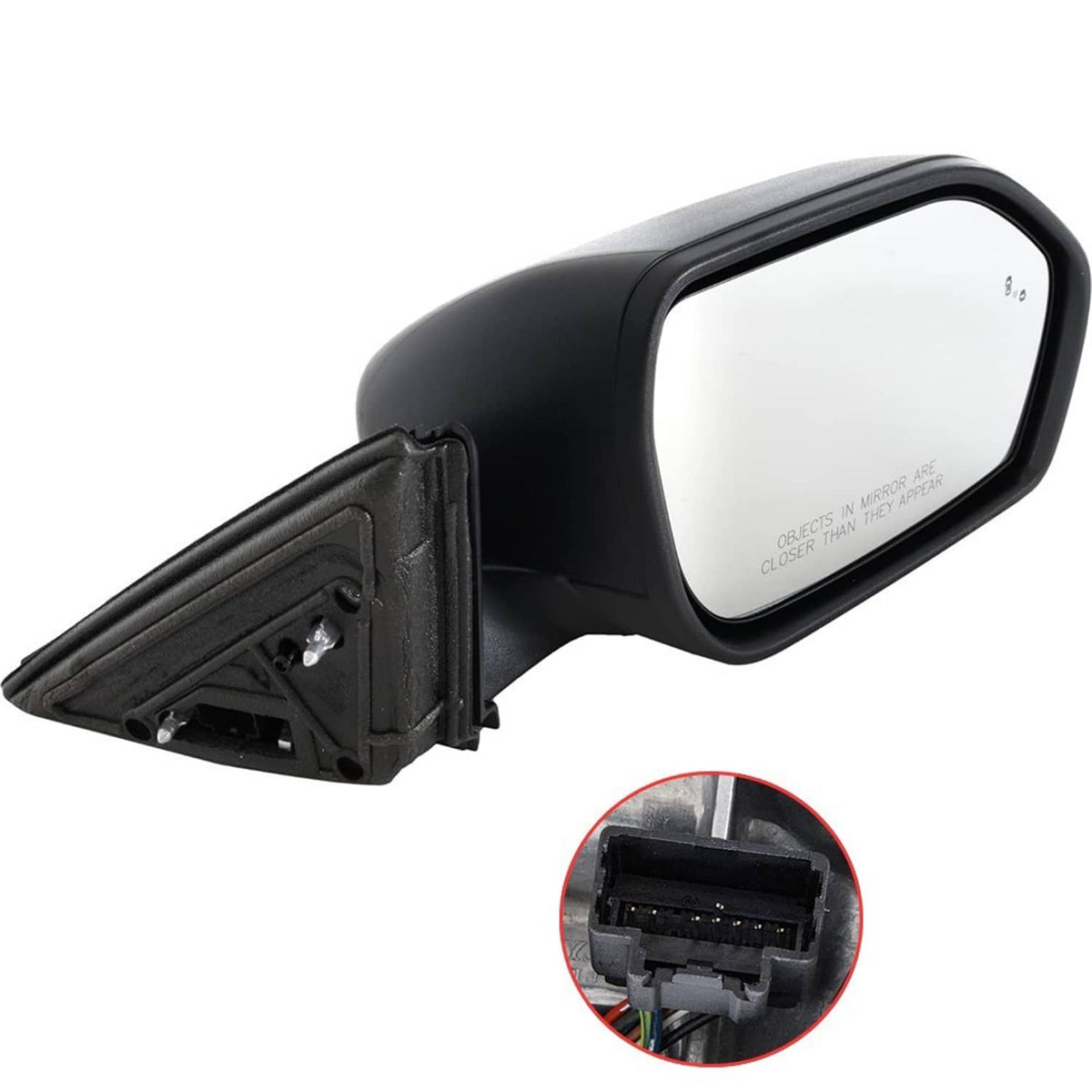Solidspare Passenger Side Mirror For 2020-2023 Ford Explorer Manual Folding Power Heated