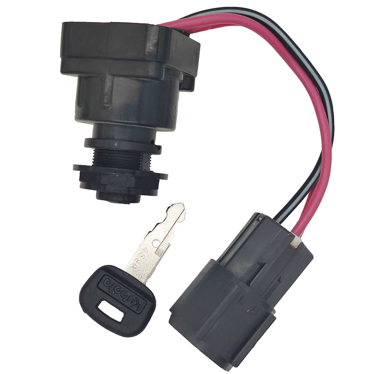 Solid Spare Ignition Switch Key for Kubota KX41-3 KX71-3 KX91-3 KX121-3 KX161-3 RC411-53964