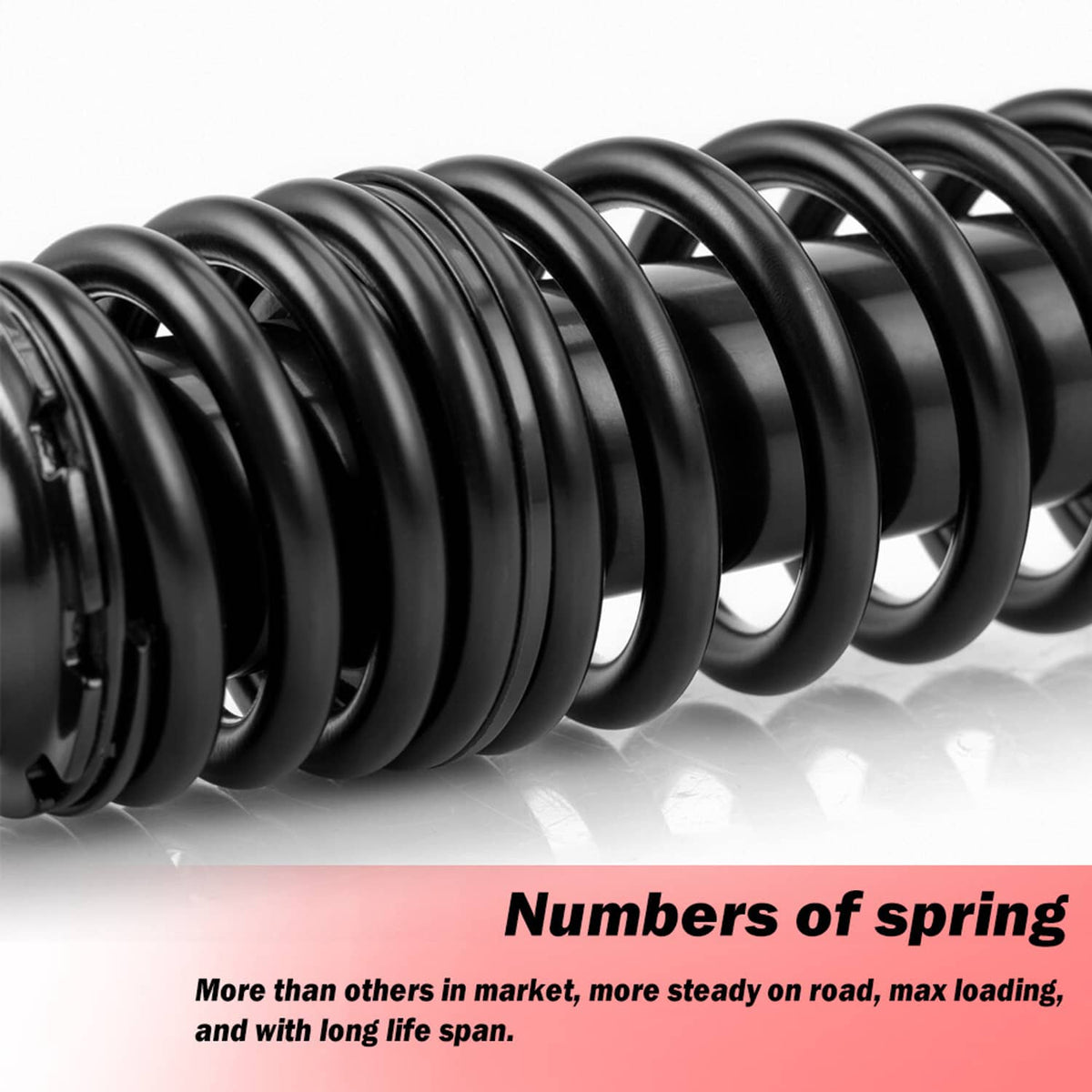 Solidspare Rear Shocks For Harley Touring Road King Electra Glide Ultra Classic Heavy Duty