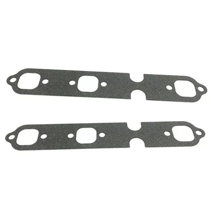 Solid Spare 2 New OMC JOHNSON EVINRUDE V6 GM 4.3 L EXHAUST MANIFOLD GASKET REPLACES 3853412
